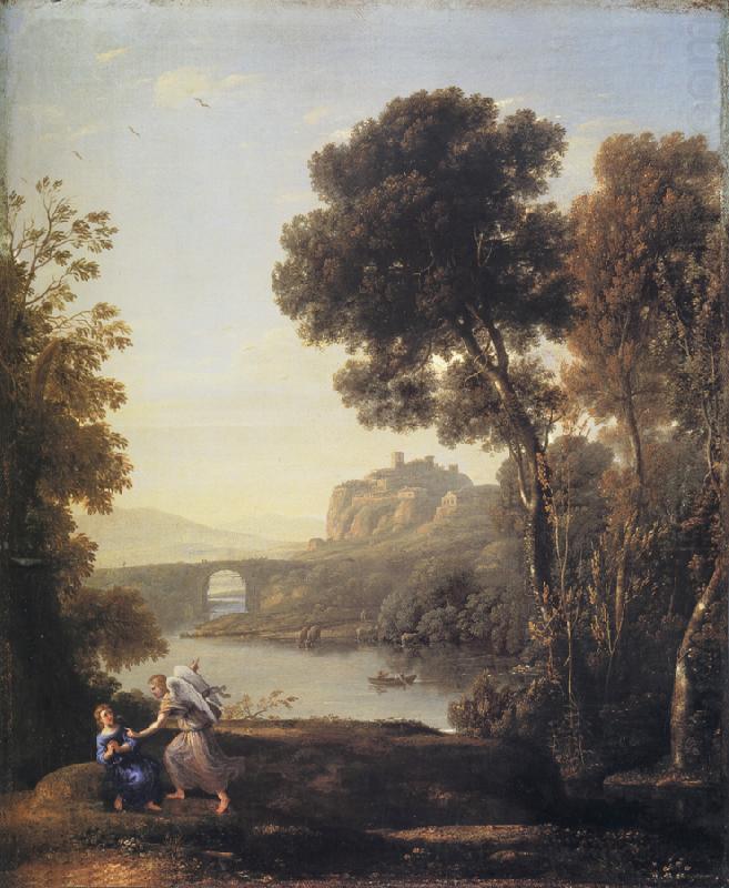 Claude Lorrain Landscape with Hagar and the Angel china oil painting image